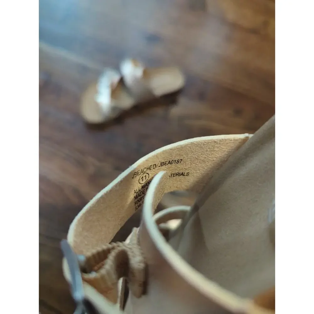 NWOB Steve Madden Toddler Girls Rose Gold Sandals